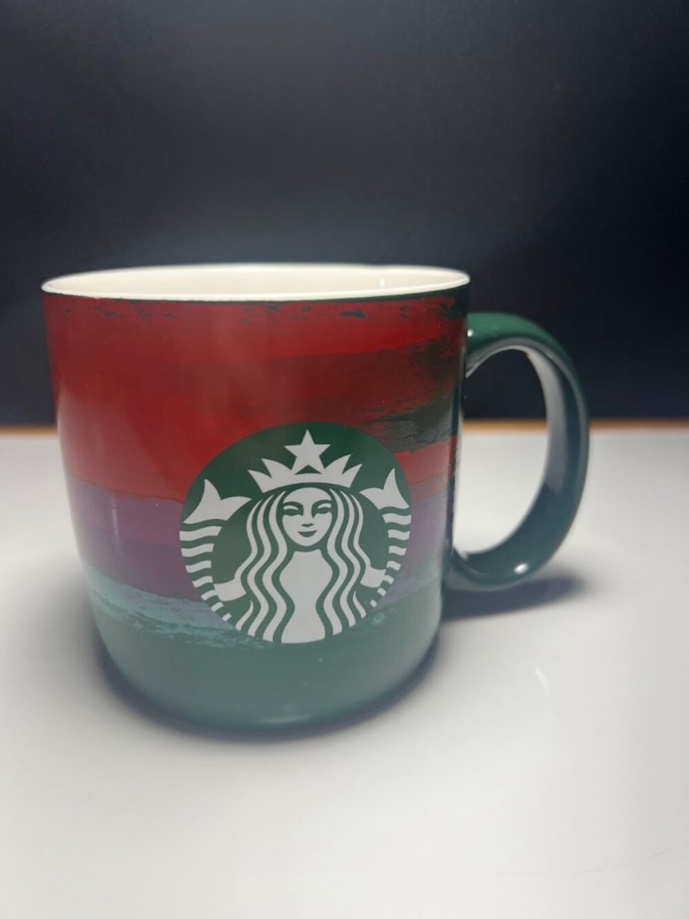 Starbucks 2021 Christmas Holiday Mug Collectible Red Purple Green